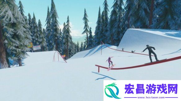 滑雪竞速游戏Tricky