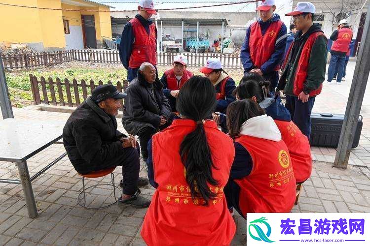 三个大学生慰问敬老院目的