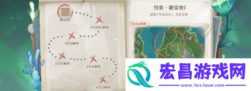 原神秘宝迷踪藏宝地点在哪