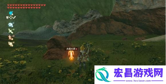 塞尔达传说旷野之息火焰大剑怎么获取