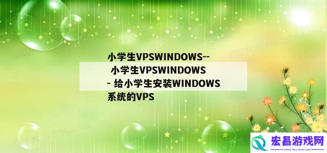 “小学生VPSWINDOWS”传奇