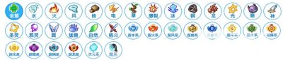 西普大陆精灵技能图鉴完整版
