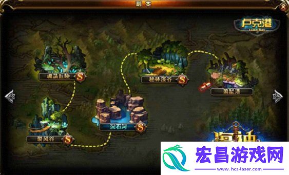 探索未知大陆新浪玩玩海神卢克港副本大揭密