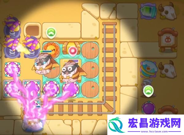 保卫萝卜4波仔很忙第19关攻略