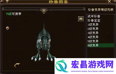 天龙八部75级暴龙宝宝