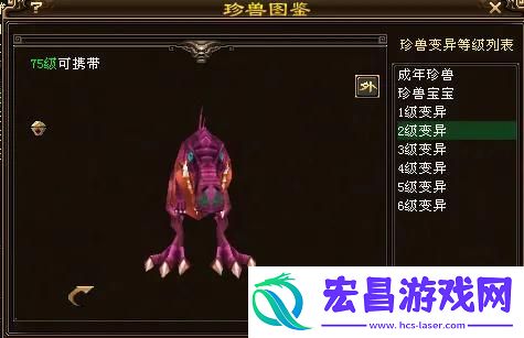 天龙八部75级暴龙宝宝
