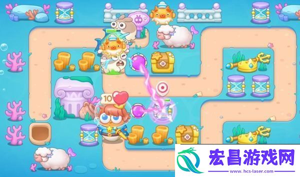 保卫萝卜4海的闺女第93关怎么过