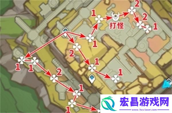 原神枯叶紫英在哪