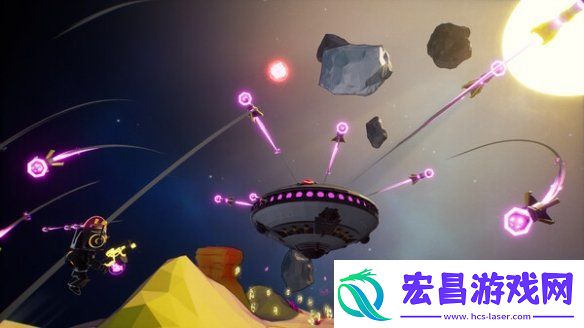 街机射击游戏CosmoronsSteam页面开放！2025年发行