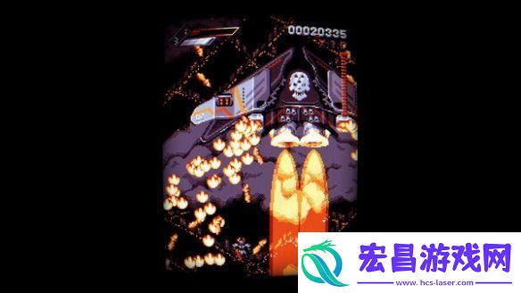 复古垂直卷轴射击游戏Lilac