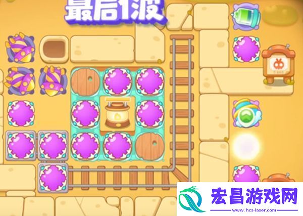 保卫萝卜4波仔很忙第19关攻略