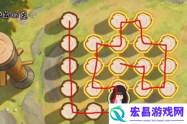 火影忍者手游功夫笔画第32关图文攻略