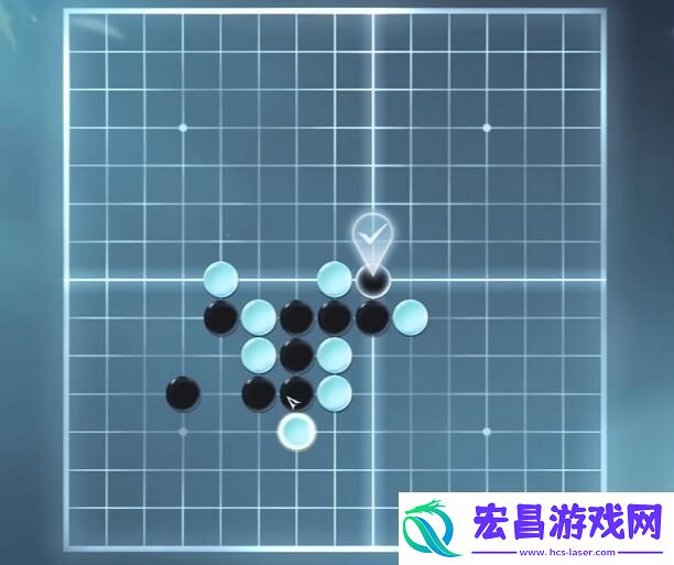 逆水寒手游五子棋残局十三怎么过