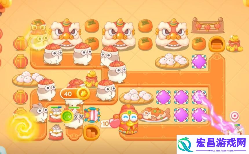 保卫萝卜4福神大作战第10关怎么通关