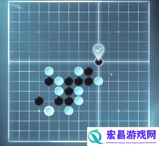 逆水寒手游五子棋残局十三怎么过