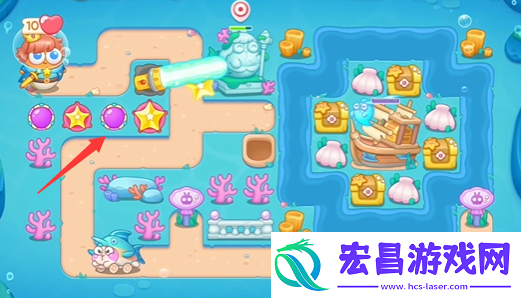 保卫萝卜4海的闺女第85关怎么过