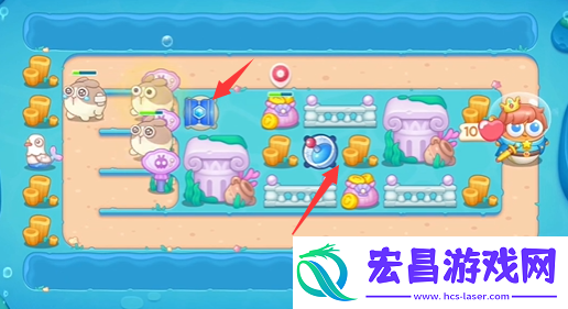 保卫萝卜4海的闺女第82关怎么过