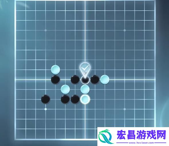 逆水寒手游五子棋残局十三怎么过