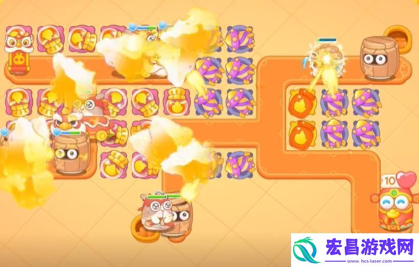 保卫萝卜4福神大作战第9关怎么过