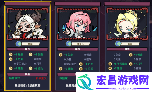边缘星球新手角色分析及选择指南