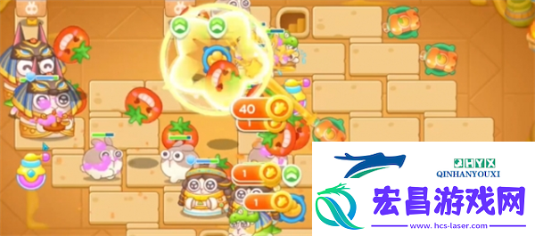 保卫萝卜4法老归来第105关怎么过