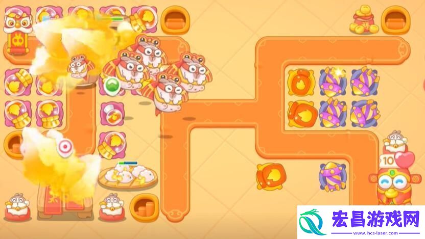 保卫萝卜4福神大作战第9关怎么过