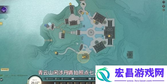 诛仙世界青云门闲涉丹青点在哪