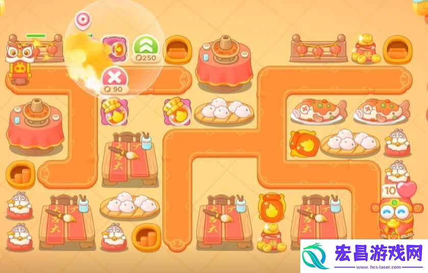 保卫萝卜4福神大作战第9关怎么过