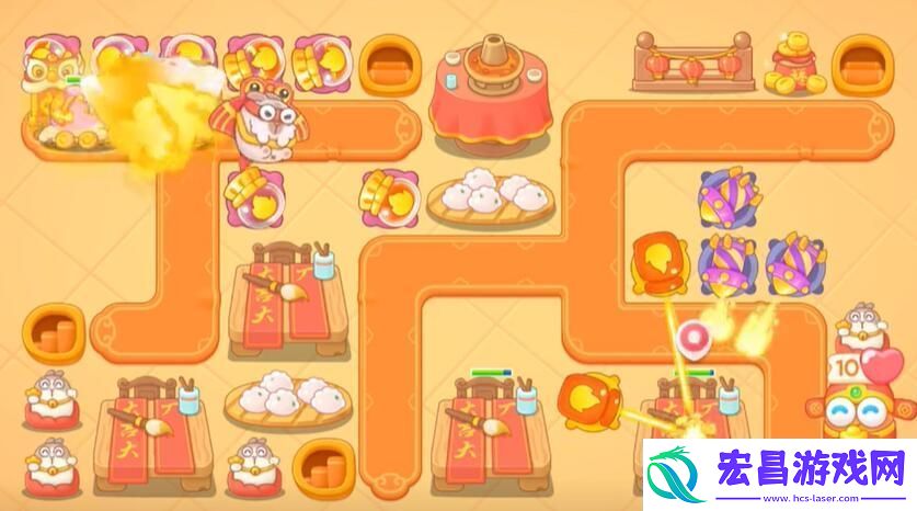保卫萝卜4福神大作战第9关怎么过