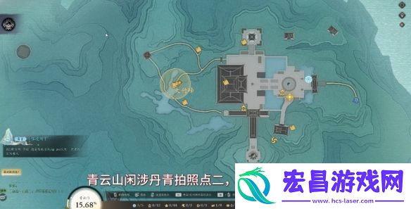 诛仙世界青云门闲涉丹青点在哪