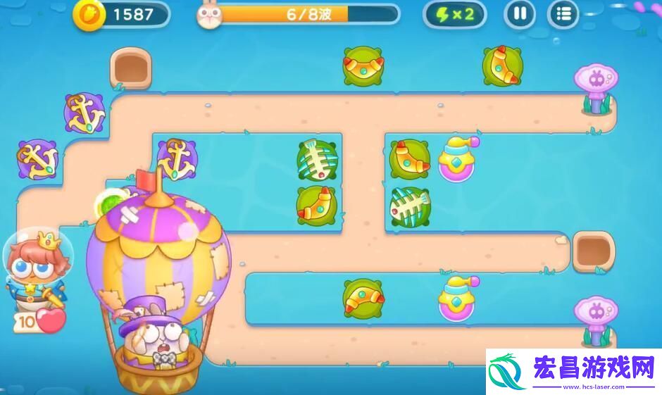保卫萝卜4海的闺女第73关怎么过