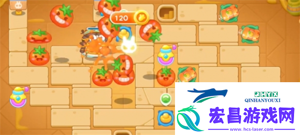 保卫萝卜4法老归来第105关怎么过
