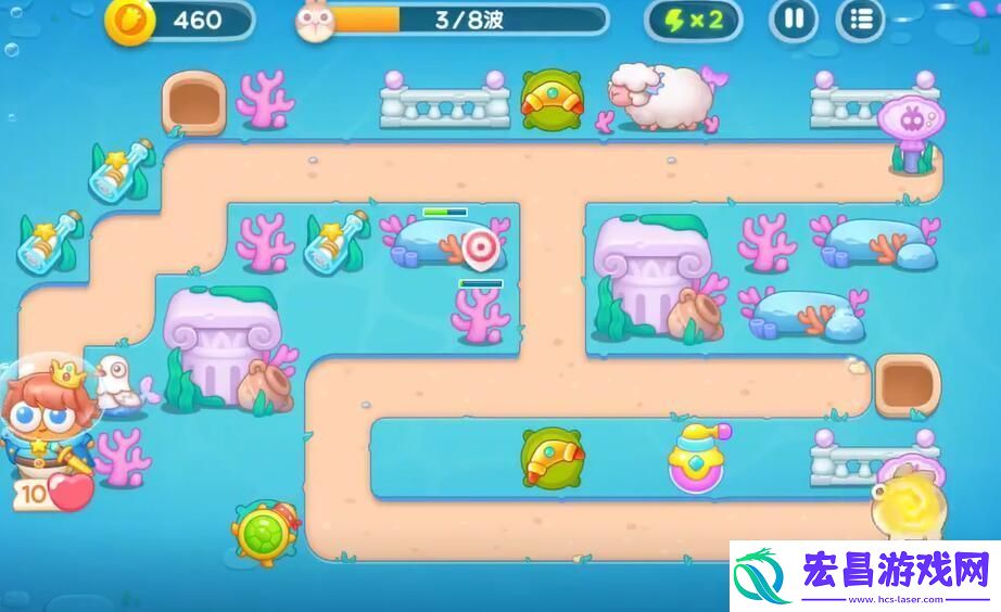 保卫萝卜4海的闺女第73关怎么过