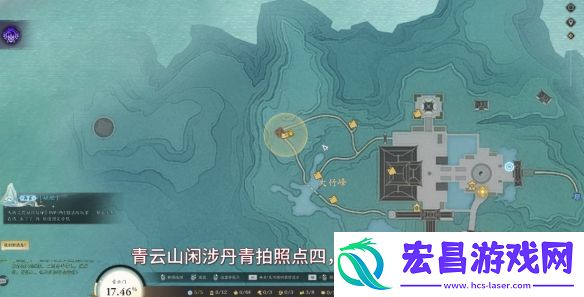 诛仙世界青云门闲涉丹青点在哪