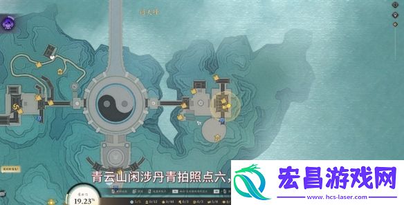 诛仙世界青云门闲涉丹青点在哪