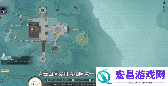 诛仙世界青云门闲涉丹青点在哪