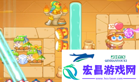 保卫萝卜4法老归来第118关通关流程