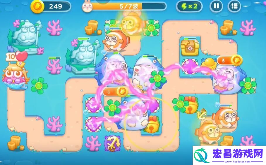 保卫萝卜4海的闺女第46关怎么过