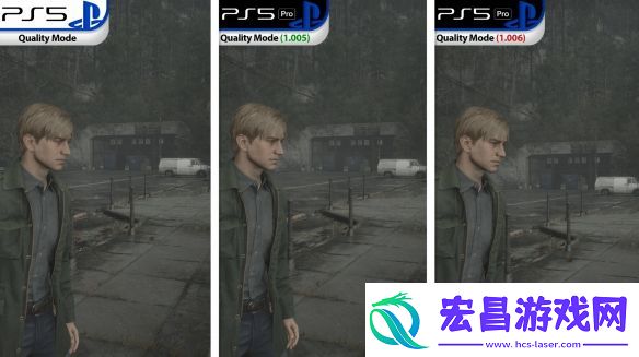 寂静岭2重制版更新后PS5和Pro对比