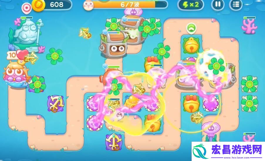 保卫萝卜4海的闺女第46关怎么过