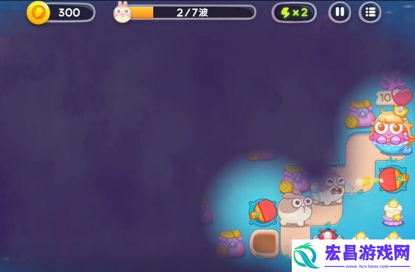 保卫萝卜4海的闺女第47关怎么过