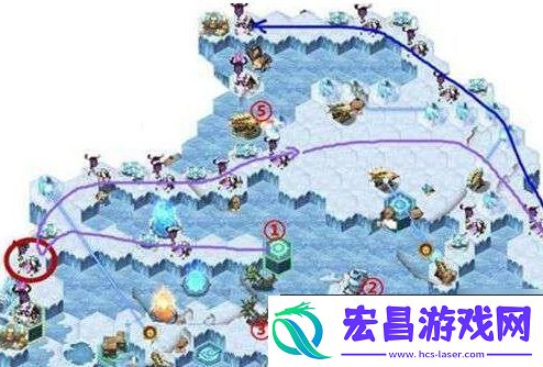 剑与远征霜息冰原怎么过