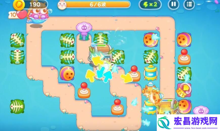 保卫萝卜4海的闺女第55关怎么过