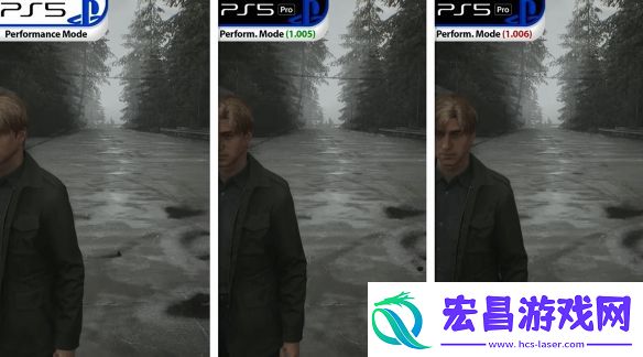 寂静岭2重制版更新后PS5和Pro对比