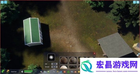 在城市