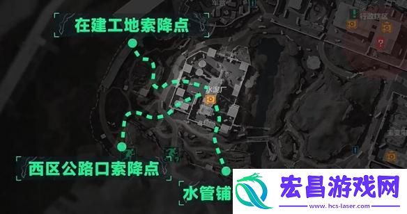 三角洲行动零号大坝路线怎么规划
