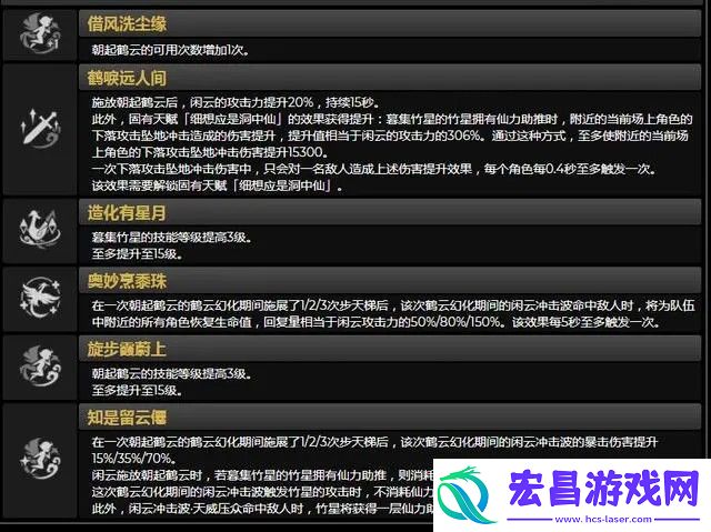 原神闲云的突破材料是什么
