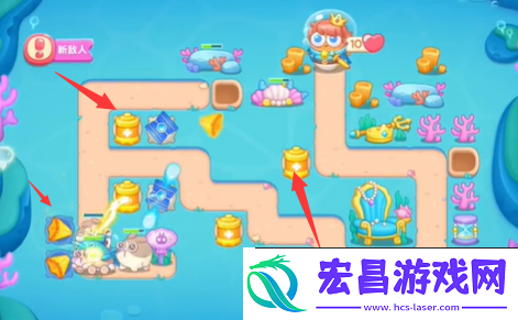 保卫萝卜4海的闺女第23关怎么过