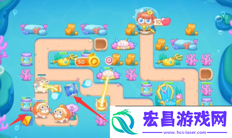保卫萝卜4海的闺女第23关怎么过