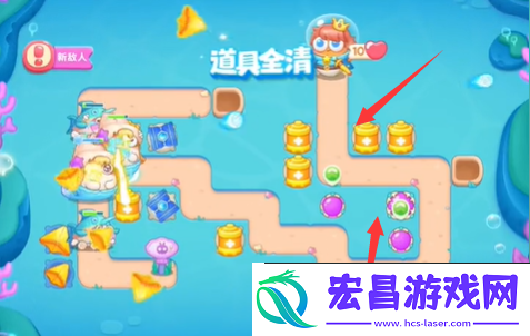 保卫萝卜4海的闺女第23关怎么过
